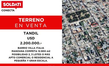 Oportunidad de Inversión – Amplio Terreno en General Rodríguez 334, Tandil