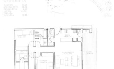 Departamento en venta de 4 ambientes en Complejo Las Piedras, Castaños, Nordelta.
