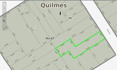 Terreno en Quilmes