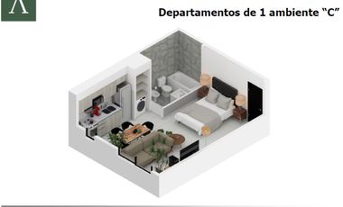 VENTA DEPARTAMENTO 1 AMBIENTE LANUS ESTE