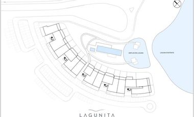 Venta de pozo departamento 2 ambientes c/ terraza Financiado - Lagunita - Nordelta