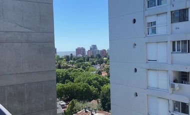 DOMUS PARQUE. Monoambiente divisible. Piso alto.