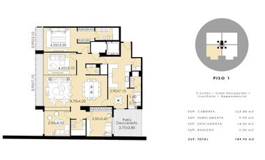 Quartier Lacroze Belgrano Venta Departamento 4 Ambientes CONSULTAR FINANCIACION!!!!