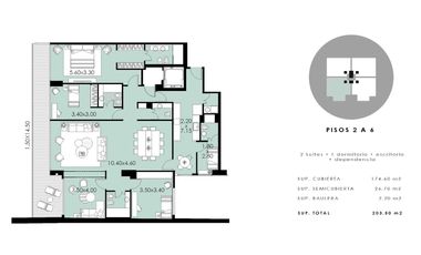 Quartier Lacroze Belgrano Venta Departamento 4 Ambientes CONSULTAR FINANCIACION!!!!