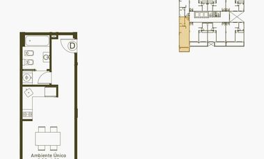 Departamento en venta, dos ambientes, Moron Sur.