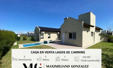 Casa en  venta, 7 ambientes - Lagos de Canning