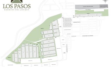Terreno venta Fisherton Barrio Los Pasos del Jockey Sector manzanas abiertas 417 m2
