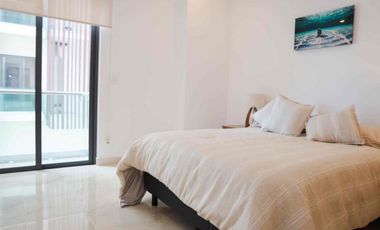 en renta 3 habitaciones con terreza súper amplia y piscina privada