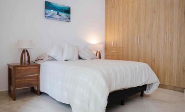 en renta 3 habitaciones con terreza súper amplia y piscina privada