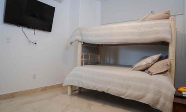 en renta 3 habitaciones con terreza súper amplia y piscina privada