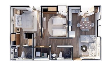 DEPARTAMENTO ELAN - TORRE VIVANTIA