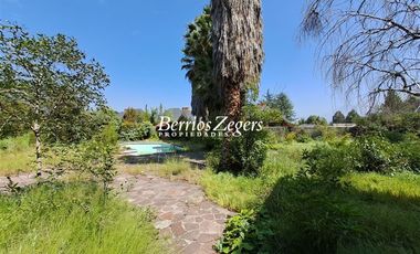 Sitio en Arriendo en Dominicos antiguo / Francisco Bulnes Correa / Camino Las Flores