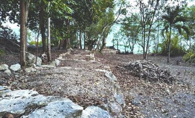 Se vende terreno en Bacalar con frente de laguna.