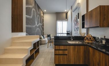 DEPARTAMENTO EN PREVENTA EN TEMOZON NORTE, MERIDA, YUCATAN.