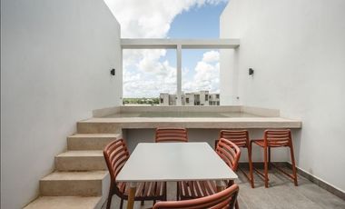 DEPARTAMENTO EN PREVENTA EN TEMOZON NORTE, MERIDA, YUCATAN.