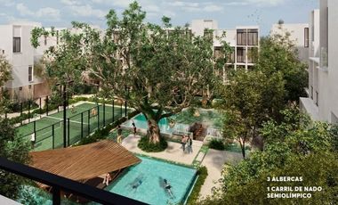 DEPARTAMENTO EN PREVENTA EN TEMOZON NORTE, MERIDA, YUCATAN.