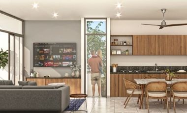 DEPARTAMENTO EN PREVENTA EN TEMOZON NORTE, MERIDA, YUCATAN.