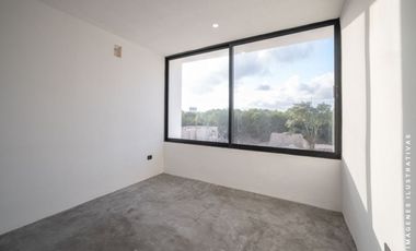 Casa en venta en Merida Conkal en privada con 3 recamaras