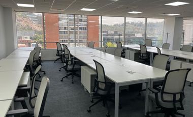 ARRIENDO AMOBLADO  Oficina de 435,28 m2, Metro Pedro de Valdivia