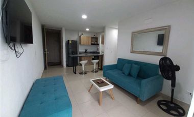 En arriendo apartamento amoblado en Pozos Colorados