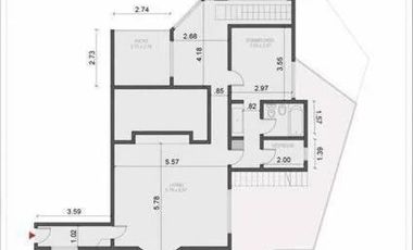 VENTA increible TRIPLEX Reciclado a full  4 dormit 2 coch playroom PILETA y terraza propias