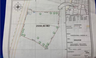 Se vende lote para desarrollo Urbano en Bellavista - Santa Marta