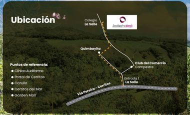 VENTA PROYECTO SENIOR LIVING SECTOR CERRITOS PEREIRA