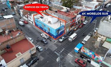 EDIFICIO EN VENTA EN MORELIA, AV. MORELOS SUR.