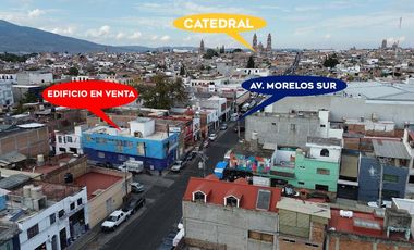 EDIFICIO EN VENTA EN MORELIA, AV. MORELOS SUR.