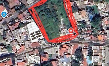 Muy buen terreno en venta ideal para desarrolladores.