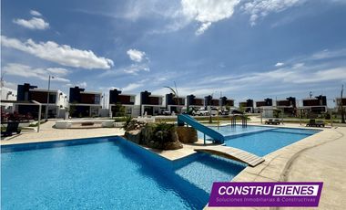 Casa semiamoblada pro estrenar en Urb. Baru, cerca de las playas Manta