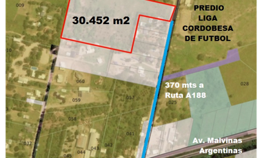 30.452 m2 Zona en Pleno Desarrollo - Diversos Usos. - Córdoba Capital