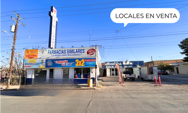 Locales en venta, Rentas Garantizadas. Col. San Antonio Juárez Chih.