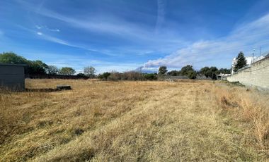 Terreno en Renta - San Francisco Acatepec - Parque Loro y Federal Atlixco