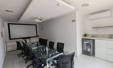 SE RENTA OFICINA AMUEBLADA EN PLANTA ALTA