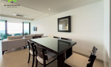 DEPARTAMENTO FRENTE AL MAR DE 3 DORMITORIOS EN POSEIDÓN - MANTA