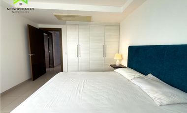 DEPARTAMENTO FRENTE AL MAR DE 3 DORMITORIOS EN POSEIDÓN - MANTA