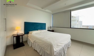 DEPARTAMENTO FRENTE AL MAR DE 3 DORMITORIOS EN POSEIDÓN - MANTA