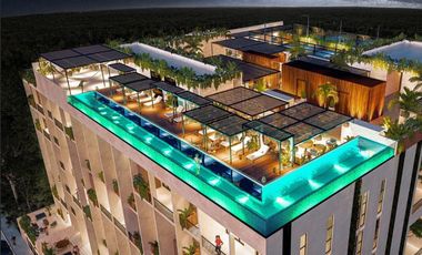 VENTA DE DEPARTAMENTO EN CANCUN 1 HABITACION 15 DE LA PLAYA