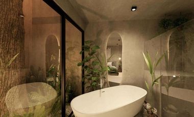 CASA EN VENTA EN BACALAR DE 3 RECAMARAS CON  PLUNGE POOL