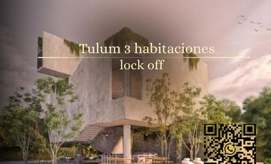 Casa en Preventa de 3 habitaciones con lock off y amenidades en Tulum