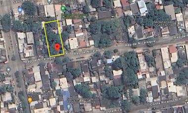 Terreno en Venta calle Rep. de Nicaragua, Col. Tierra y Libertad