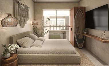 Departamento en venta en Bacalar de 2 habitaciones con alberca