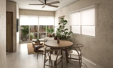 Departamento en venta en Bacalar de 2 habitaciones con alberca