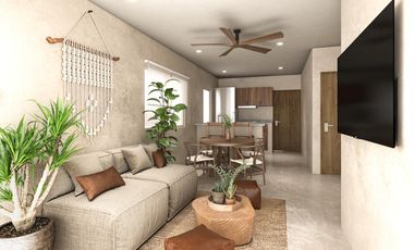 Departamento en venta en Bacalar de 2 habitaciones con alberca