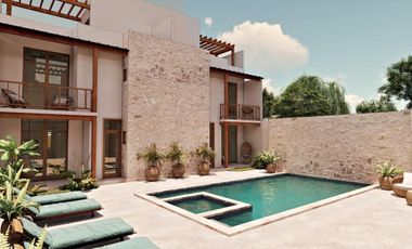 Departamento en venta en Bacalar de 2 habitaciones con alberca
