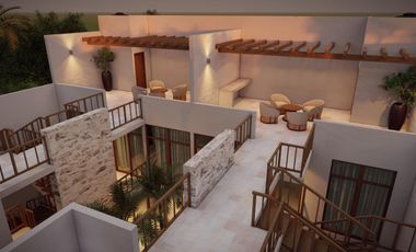 Departamento en venta en Bacalar de 2 habitaciones con alberca