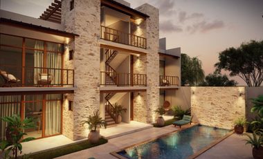 Departamento en venta en Bacalar de 2 habitaciones con rooftop
