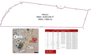 TERRENO INDUSTRIAL EN VENTA FRENTE A CARRETERA TORREON - SAN PEDRO