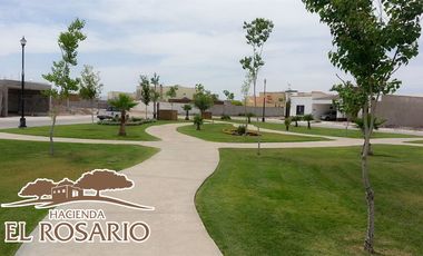 TERRENO EN VENTA EN HACIENDA EL ROSARIO EN TORREON